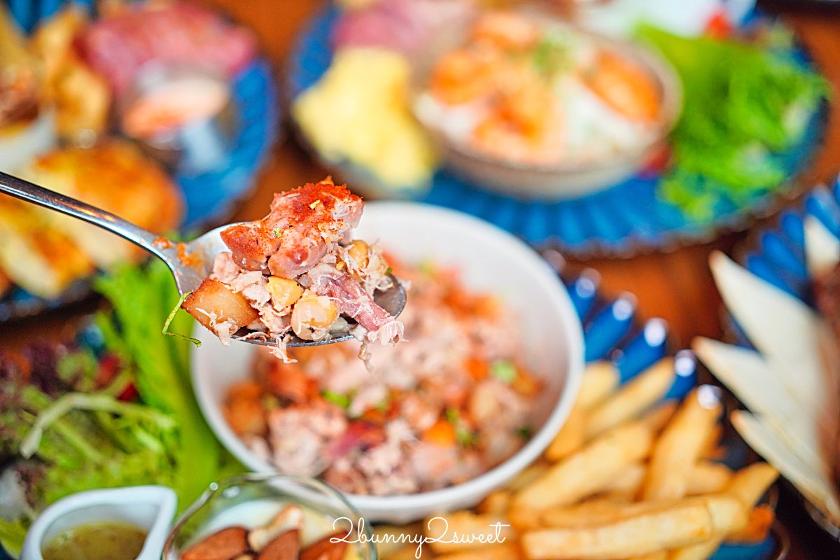 【ABV地中海餐酒館 林口文三店】三井Outlet旁不限時餐酒館！地中海早午餐、精釀啤酒、異國料理、包場＆周邊商品全攻略 @兔兒毛毛姊妹花