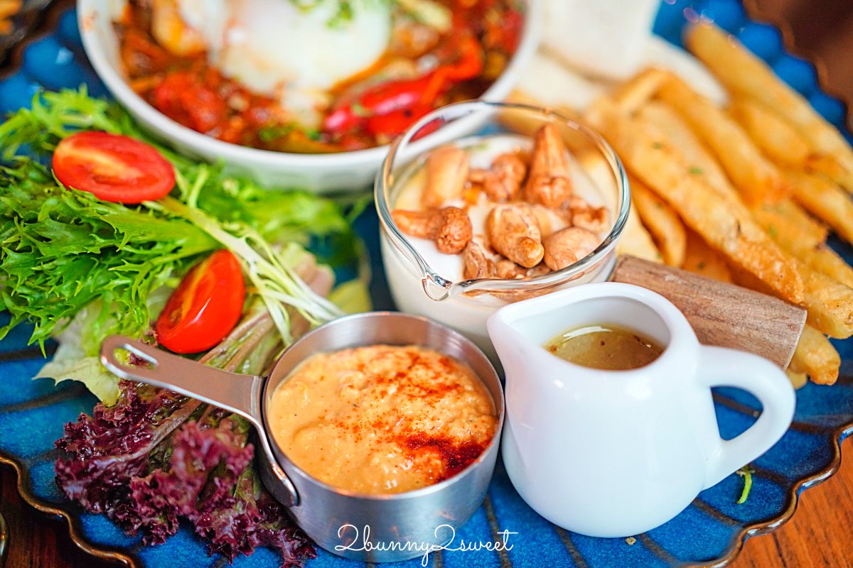 【ABV地中海餐酒館 林口文三店】三井Outlet旁不限時餐酒館！地中海早午餐、精釀啤酒、異國料理、包場＆周邊商品全攻略 @兔兒毛毛姊妹花