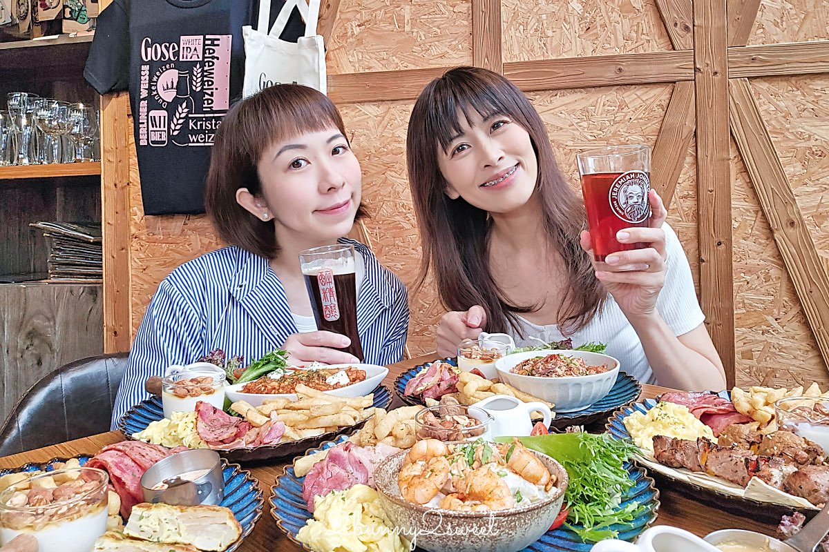 【ABV地中海餐酒館 林口文三店】三井Outlet旁不限時餐酒館！地中海早午餐、精釀啤酒、異國料理、包場＆周邊商品全攻略 @兔兒毛毛姊妹花