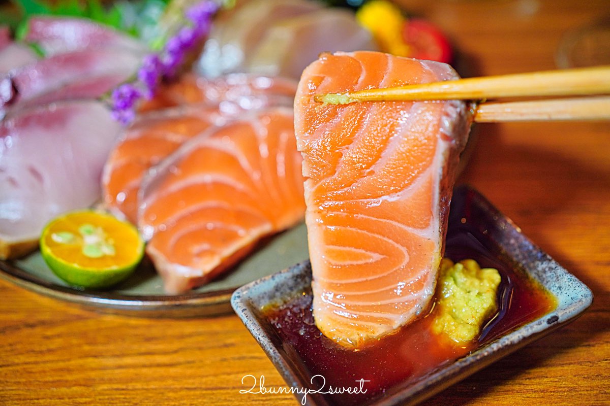 【ABV日式居酒館林口長庚店】林口長庚聚餐必吃居酒屋，稻草燒刺身 × 精釀啤酒300款！ @兔兒毛毛姊妹花