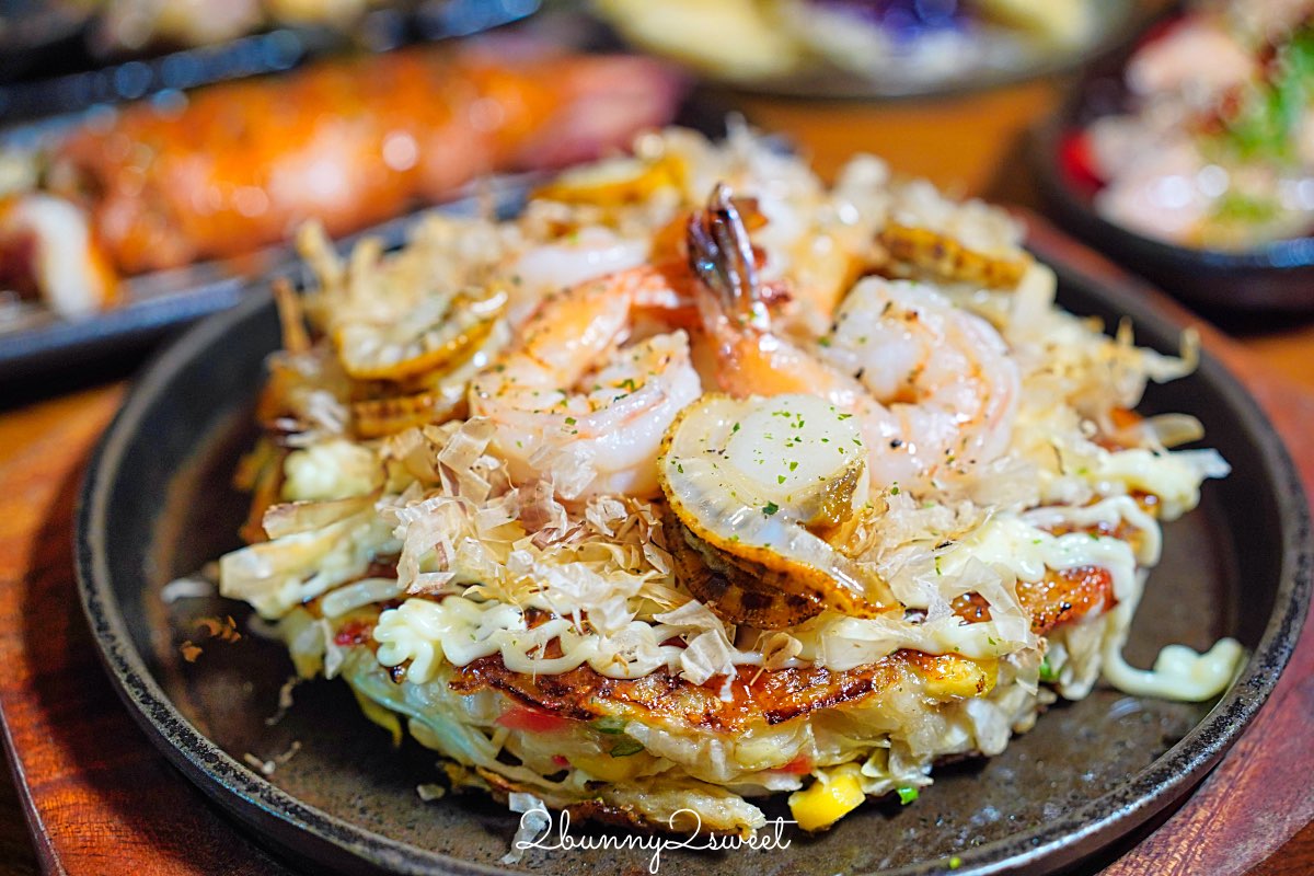 【ABV日式居酒館林口長庚店】林口長庚聚餐必吃居酒屋，稻草燒刺身 × 精釀啤酒300款！ @兔兒毛毛姊妹花