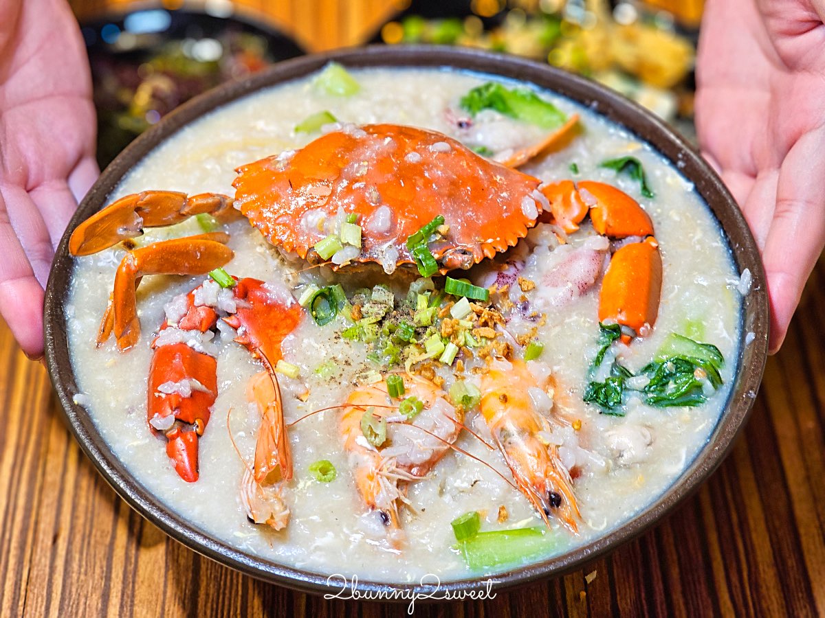 【金山大碗螃蟹】金山老街必吃海鮮大碗料理！澎湃海味、現煮熱騰騰｜金山美食推薦 @兔兒毛毛姊妹花