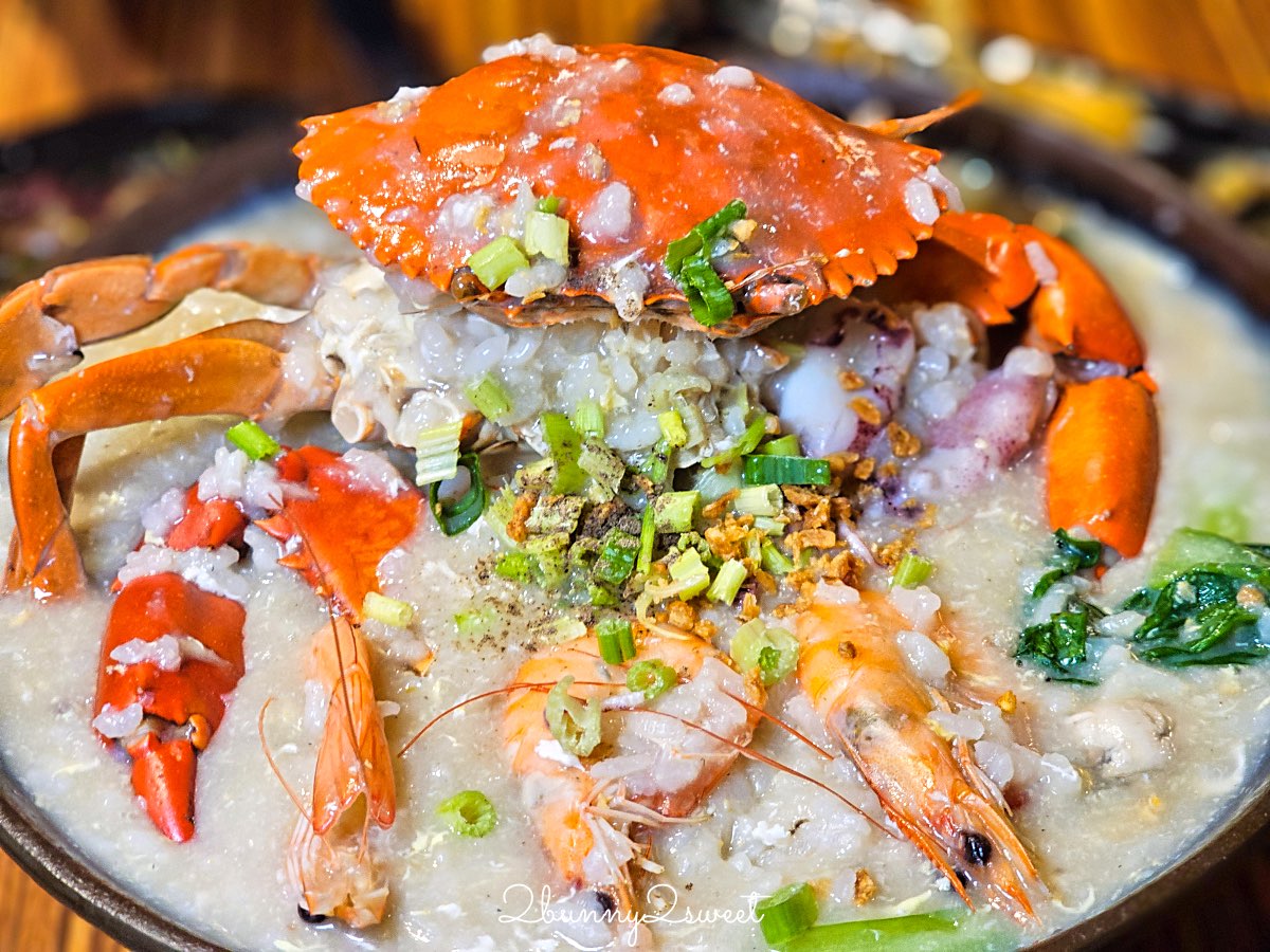 【金山大碗螃蟹】金山老街必吃海鮮大碗料理！澎湃海味、現煮熱騰騰｜金山美食推薦 @兔兒毛毛姊妹花