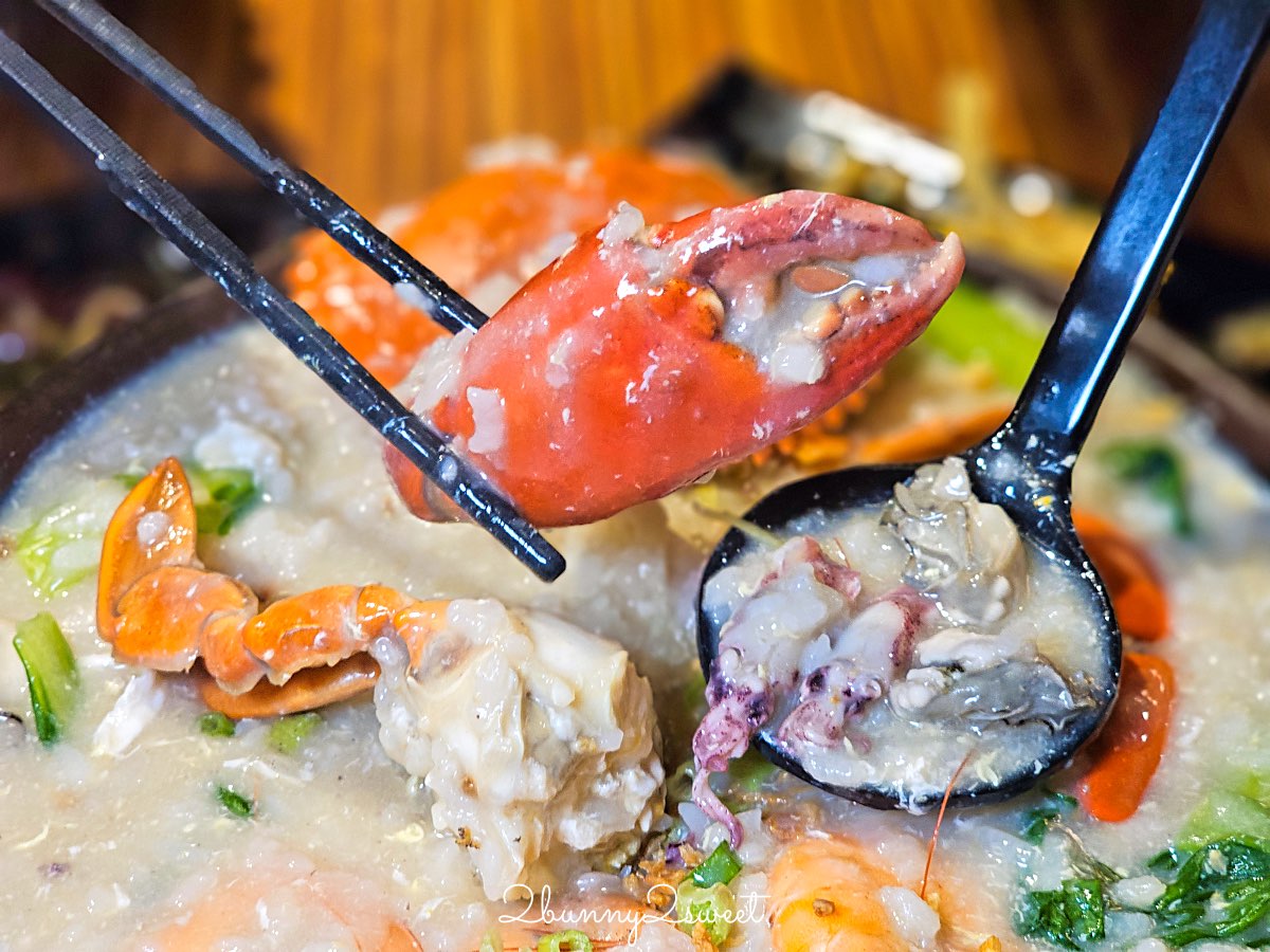 【金山大碗螃蟹】金山老街必吃海鮮大碗料理！澎湃海味、現煮熱騰騰｜金山美食推薦 @兔兒毛毛姊妹花