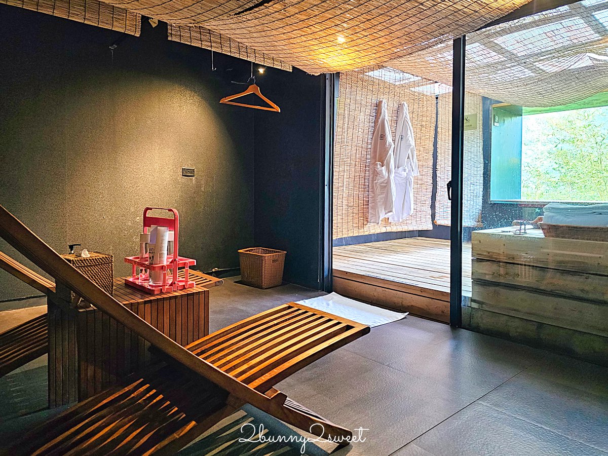 【馥森阪治 Trio】烏來山林間的日式秘境湯屋｜五大湯屋、價錢、環境全攻略 @兔兒毛毛姊妹花