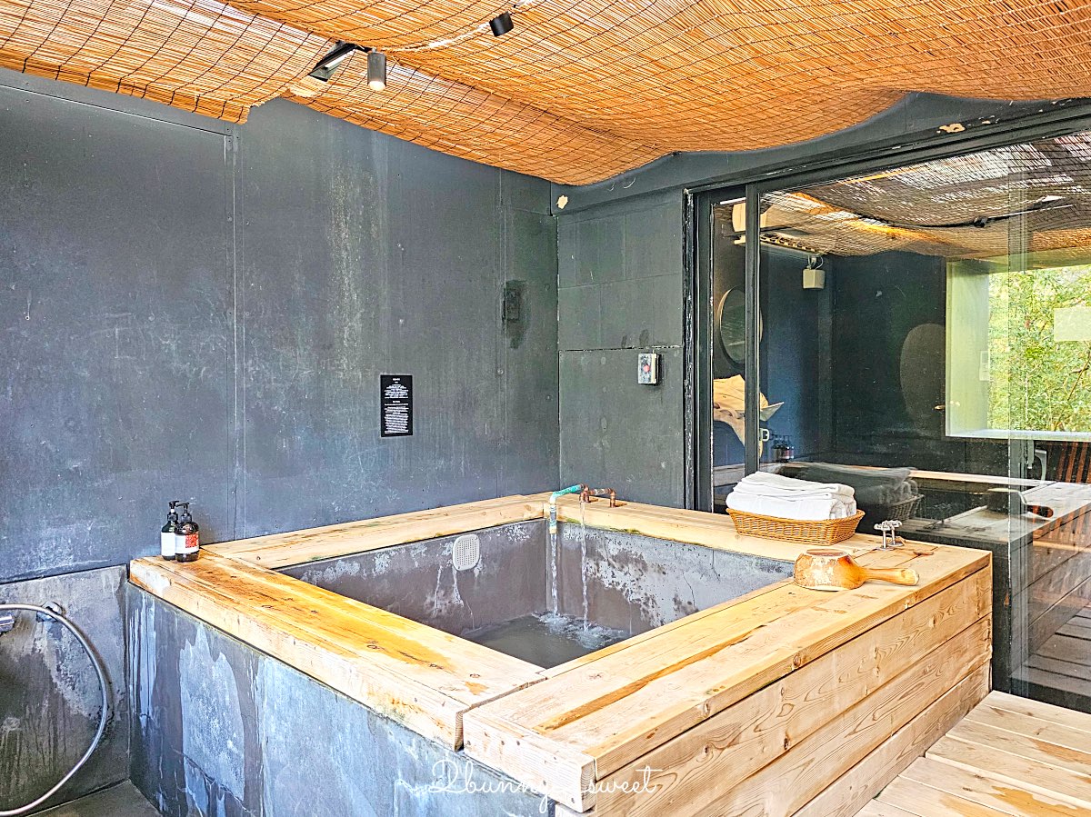 【馥森阪治 Trio】烏來山林間的日式秘境湯屋｜五大湯屋、價錢、環境全攻略 @兔兒毛毛姊妹花