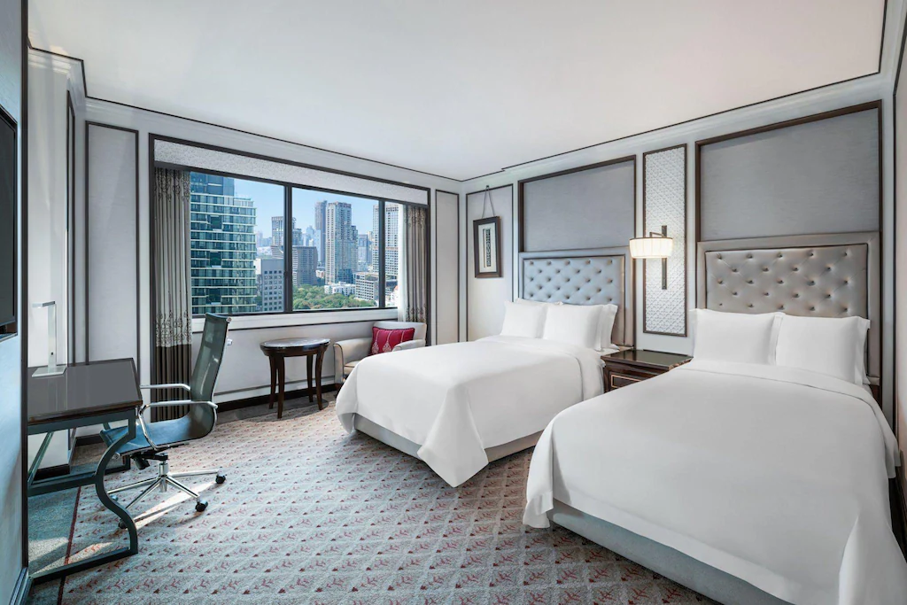 【The Athenee Hotel】曼谷BTS Ploenchit 站最優雅五星飯店！房型舒適、絕美泳池像度假村 @兔兒毛毛姊妹花