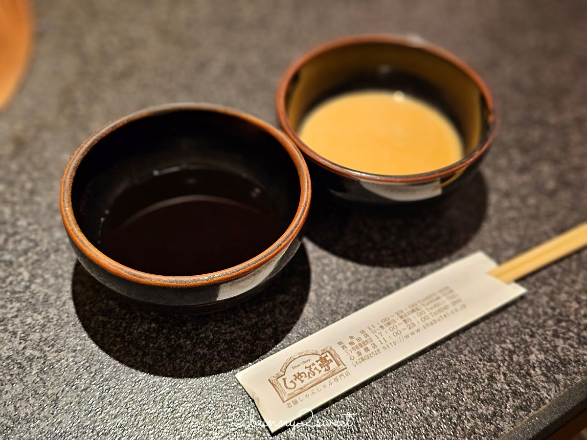 【大阪心齋橋美食】涮肉亭しゃぶ亭：50年老店的黑毛和牛涮涮鍋，靈魂芝麻醬讓人回味無窮 @兔兒毛毛姊妹花