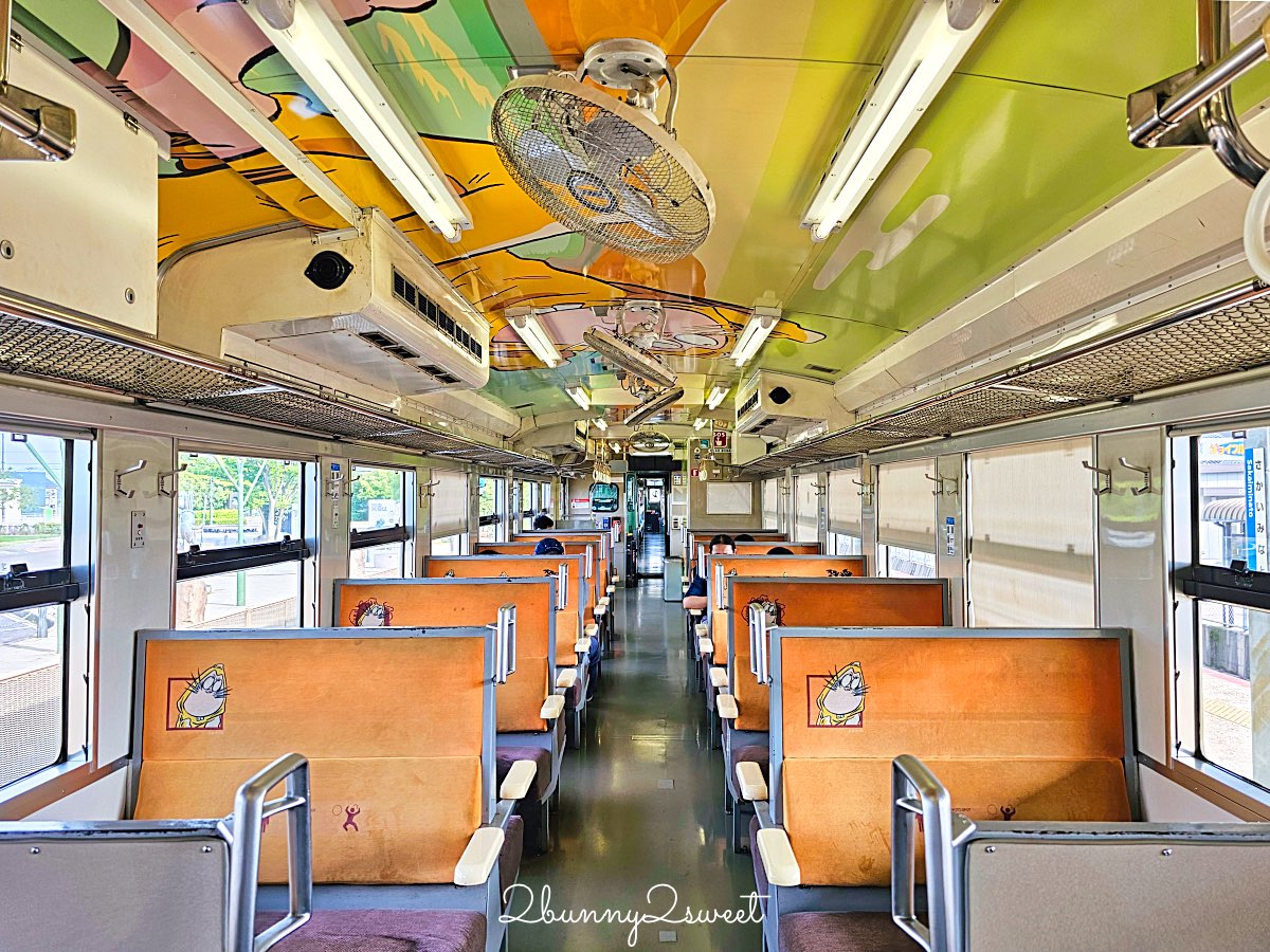 【JR境線鬼太郎列車】鳥取必搭妖怪主題列車、路線時間、三大車站、搭乘方式全攻略 @兔兒毛毛姊妹花