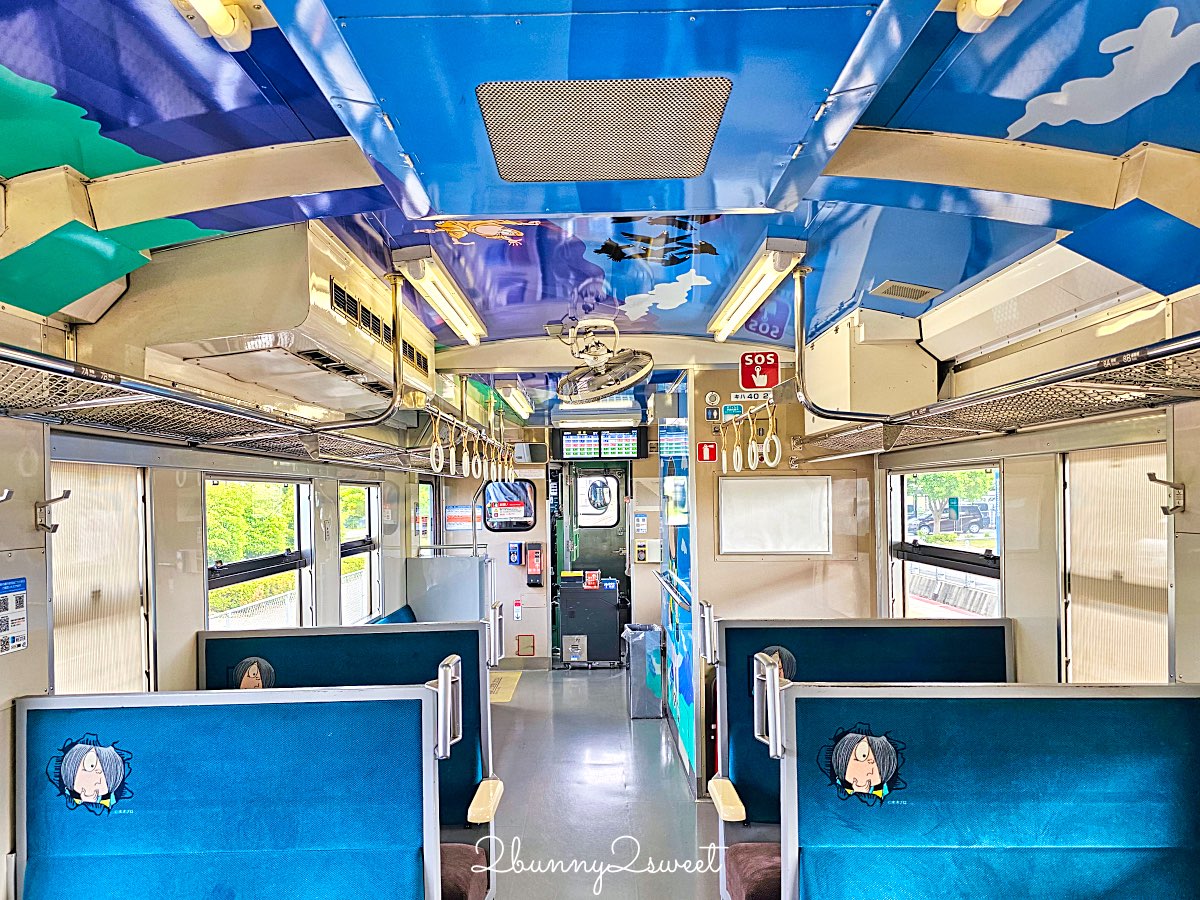 【JR境線鬼太郎列車】鳥取必搭妖怪主題列車、路線時間、三大車站、搭乘方式全攻略 @兔兒毛毛姊妹花