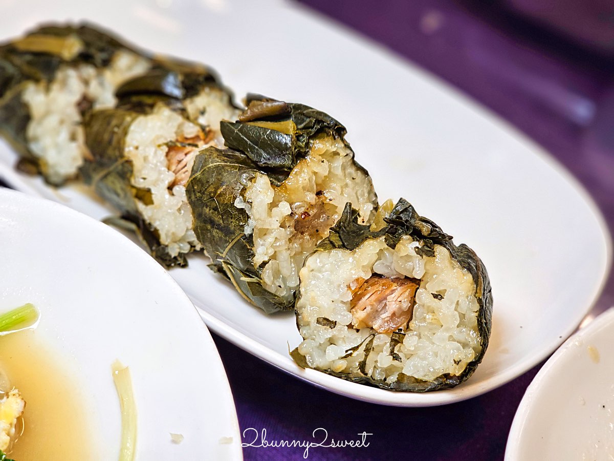 【烏來老街美食】老街野菜屋：河景第一排泰雅風味料理、原住民米食與野菜一次滿足！ @兔兒毛毛姊妹花