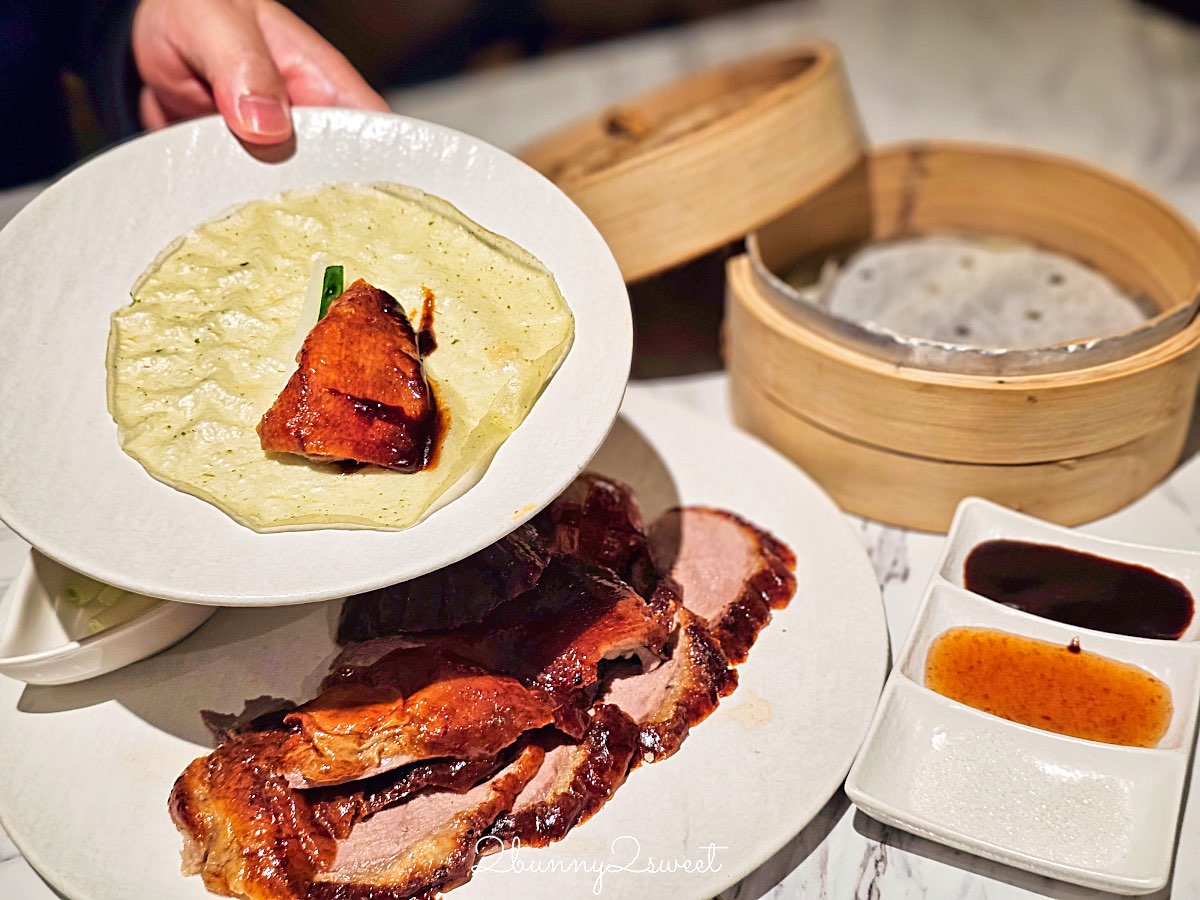 鴨覓烤鴨餐廳大直美麗華店｜一鴨多吃、精緻港點與熱炒，家庭聚餐新選擇 (附菜單價格) @兔兒毛毛姊妹花
