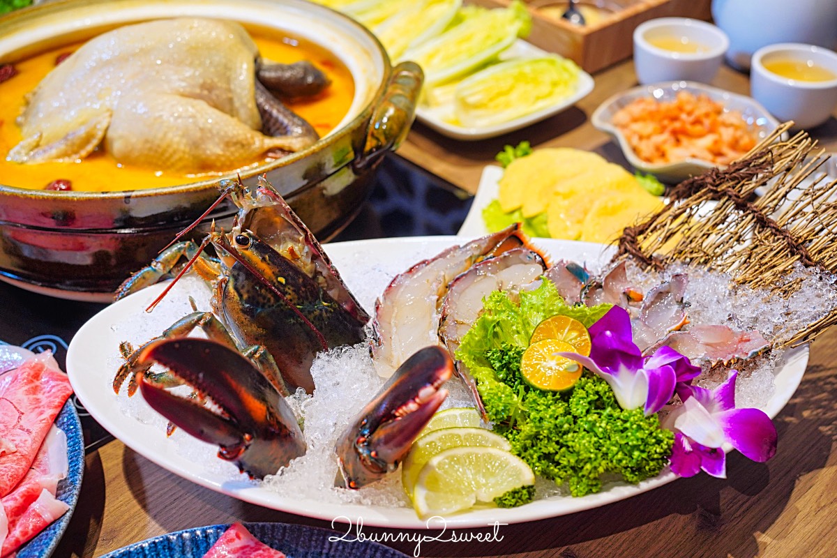 【君曜雞湯】信義區最強雞湯火鍋,人蔘花膠全雞金湯涮A5和牛、龍蝦海鮮太過癮 @兔兒毛毛姊妹花 【君曜雞湯】信義區最強雞湯火鍋,人蔘花膠全雞金湯涮A5和牛、龍蝦海鮮太過癮 @兔兒毛毛姊妹花