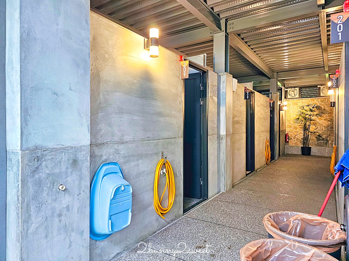 【礁溪平價湯屋】綠水溫泉：全新開幕森林系溫泉、超大浴池質感首選 @兔兒毛毛姊妹花