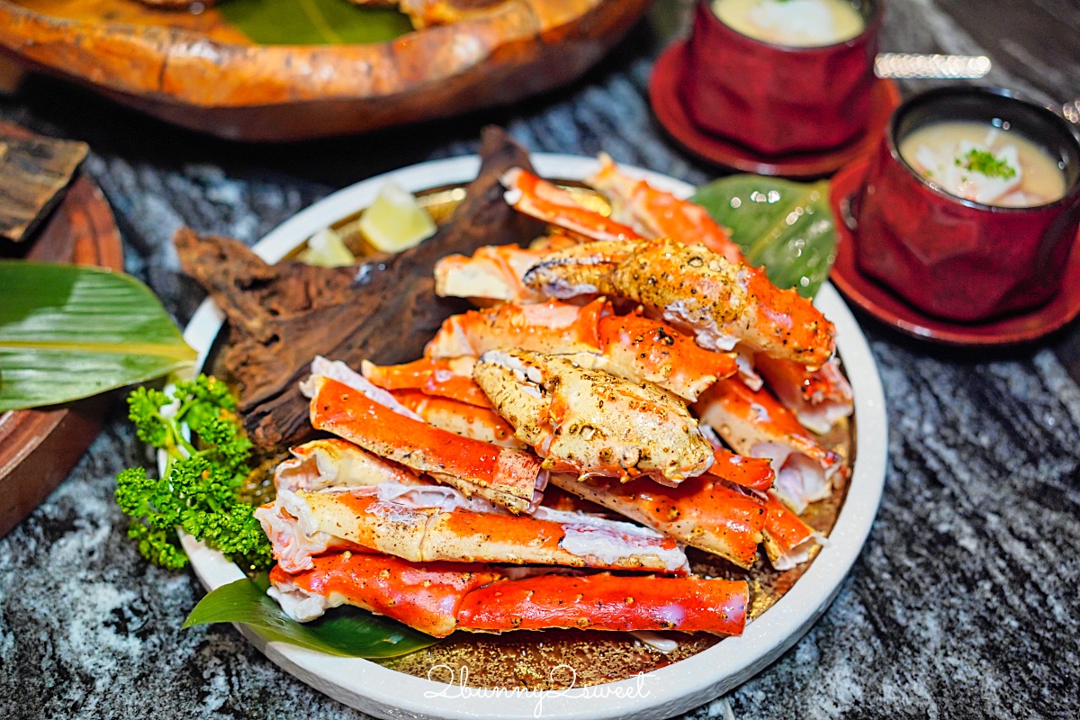 【二本松涮涮屋】台北頂級涮涮鍋開箱～日本活體帝王蟹松葉蟹、和牛、桌邊服務、代訂花束一次到位 @兔兒毛毛姊妹花