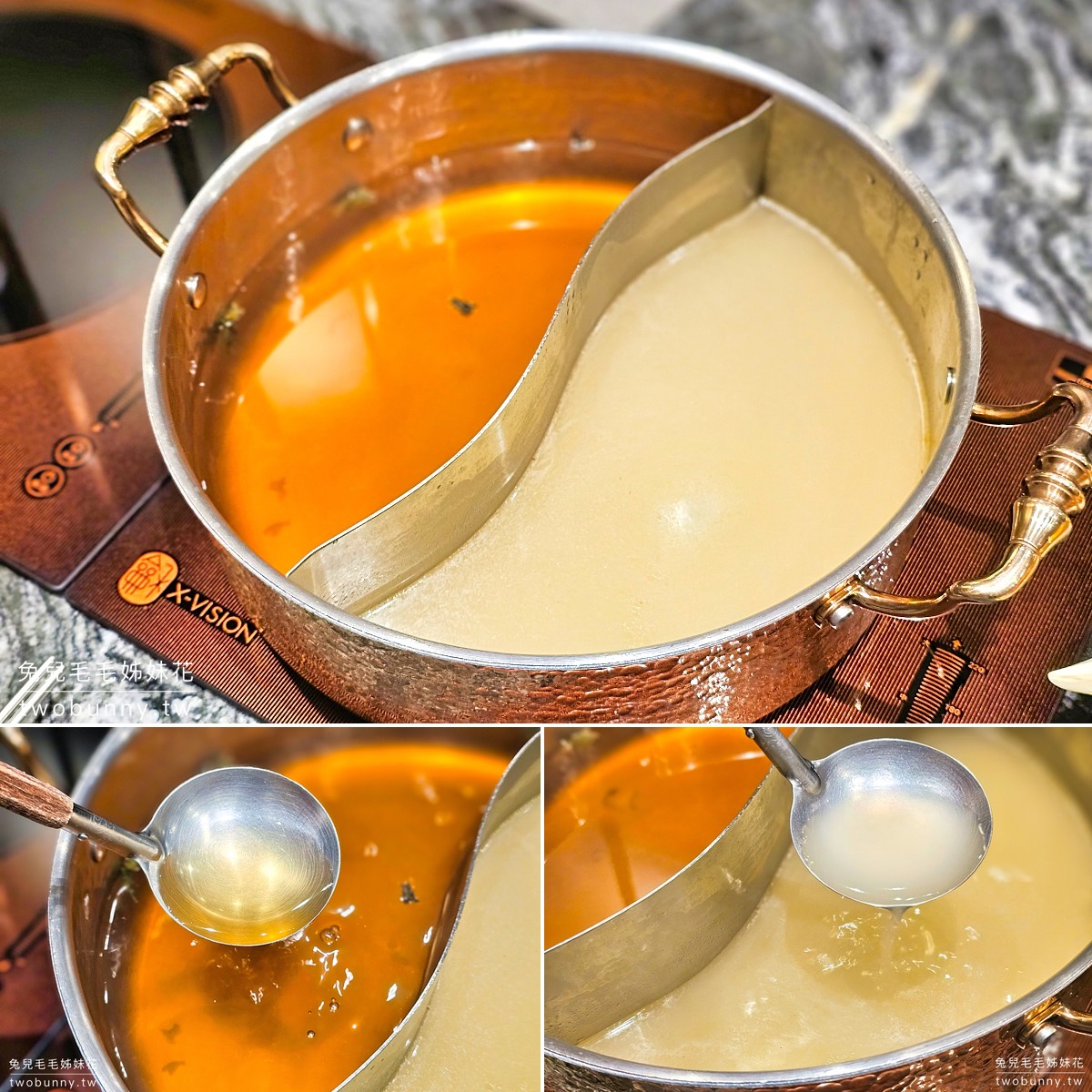 【二本松涮涮屋】台北頂級涮涮鍋開箱～日本活體帝王蟹松葉蟹、和牛、桌邊服務、代訂花束一次到位 @兔兒毛毛姊妹花