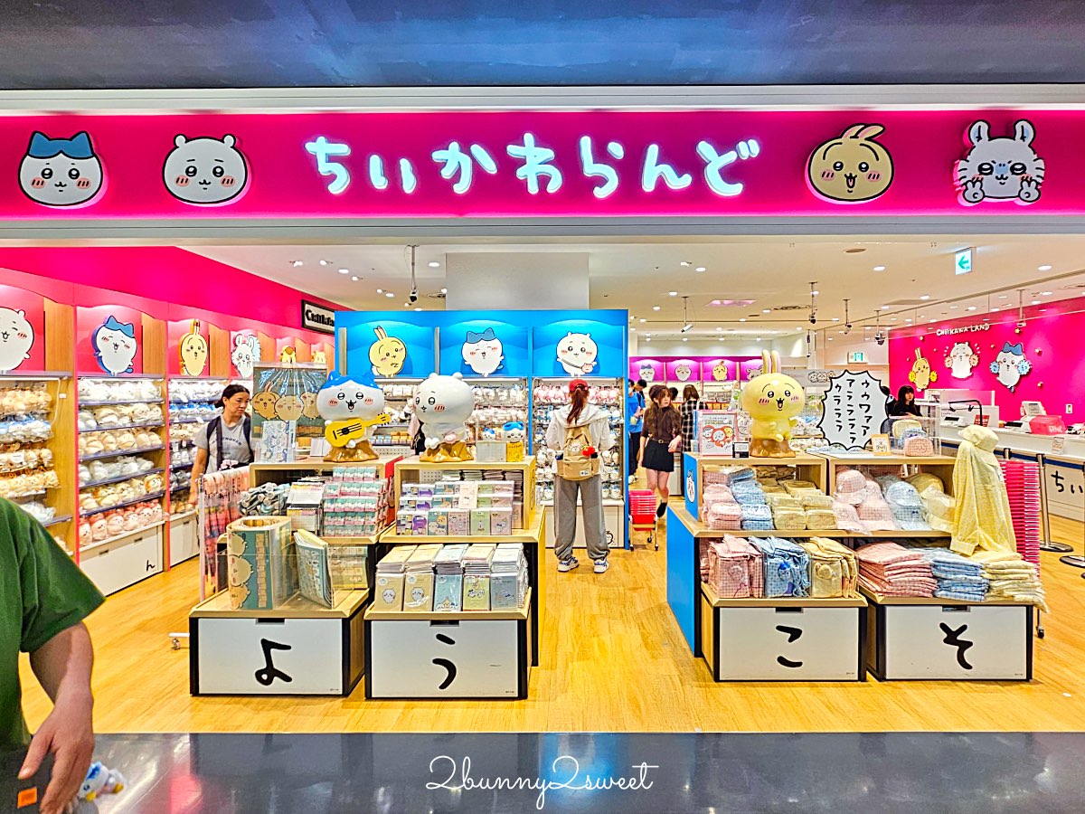 【大阪心齋橋PARCO逛街攻略】直攻6樓 POP CULTURE SHINSAIBASHI 動漫迷天堂、吉伊卡哇專賣店必逛 @兔兒毛毛姊妹花