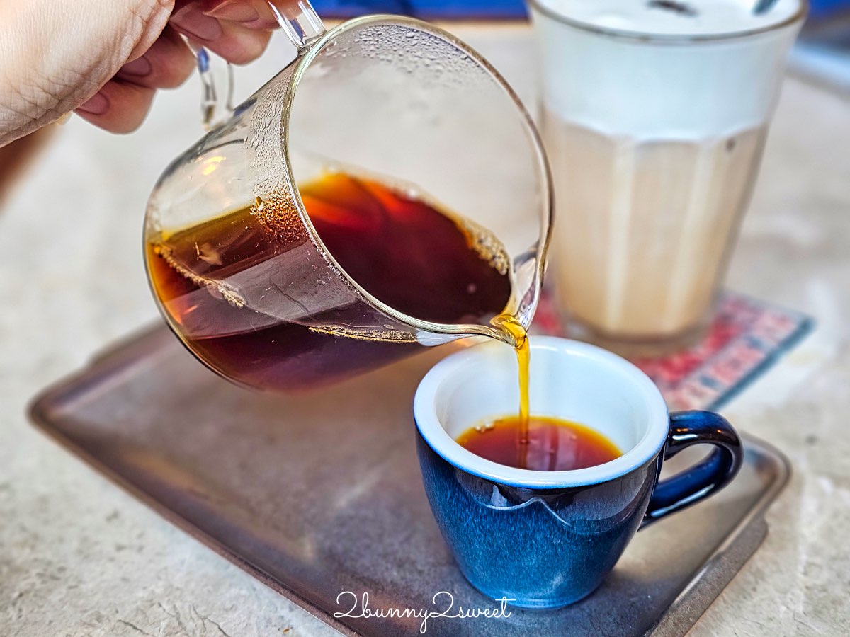 【默光咖啡松山店】台北小巨蛋美食推薦～早午餐、手沖咖啡、正餐一次滿足的質感咖啡廳 @兔兒毛毛姊妹花