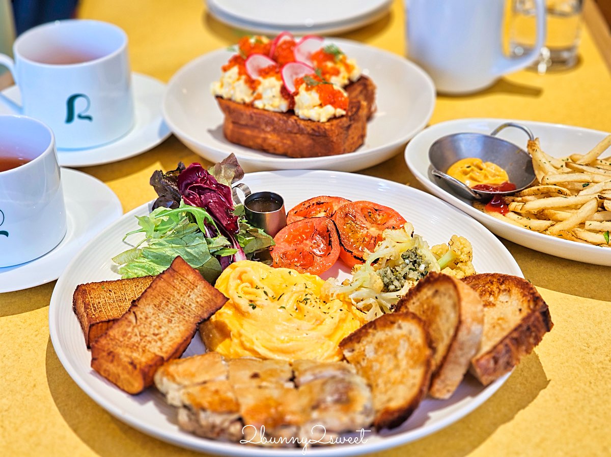 【芮秋 Rachel】民生社區新開幕咖啡廳推薦：富錦街庭院質感空間，豐盛早午餐、排餐 @兔兒毛毛姊妹花