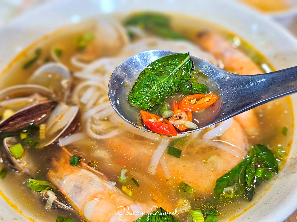 【古芝米線越南美食】台北民生社區美食～被整面綠牆包圍的道地越南河粉小店 @兔兒毛毛姊妹花