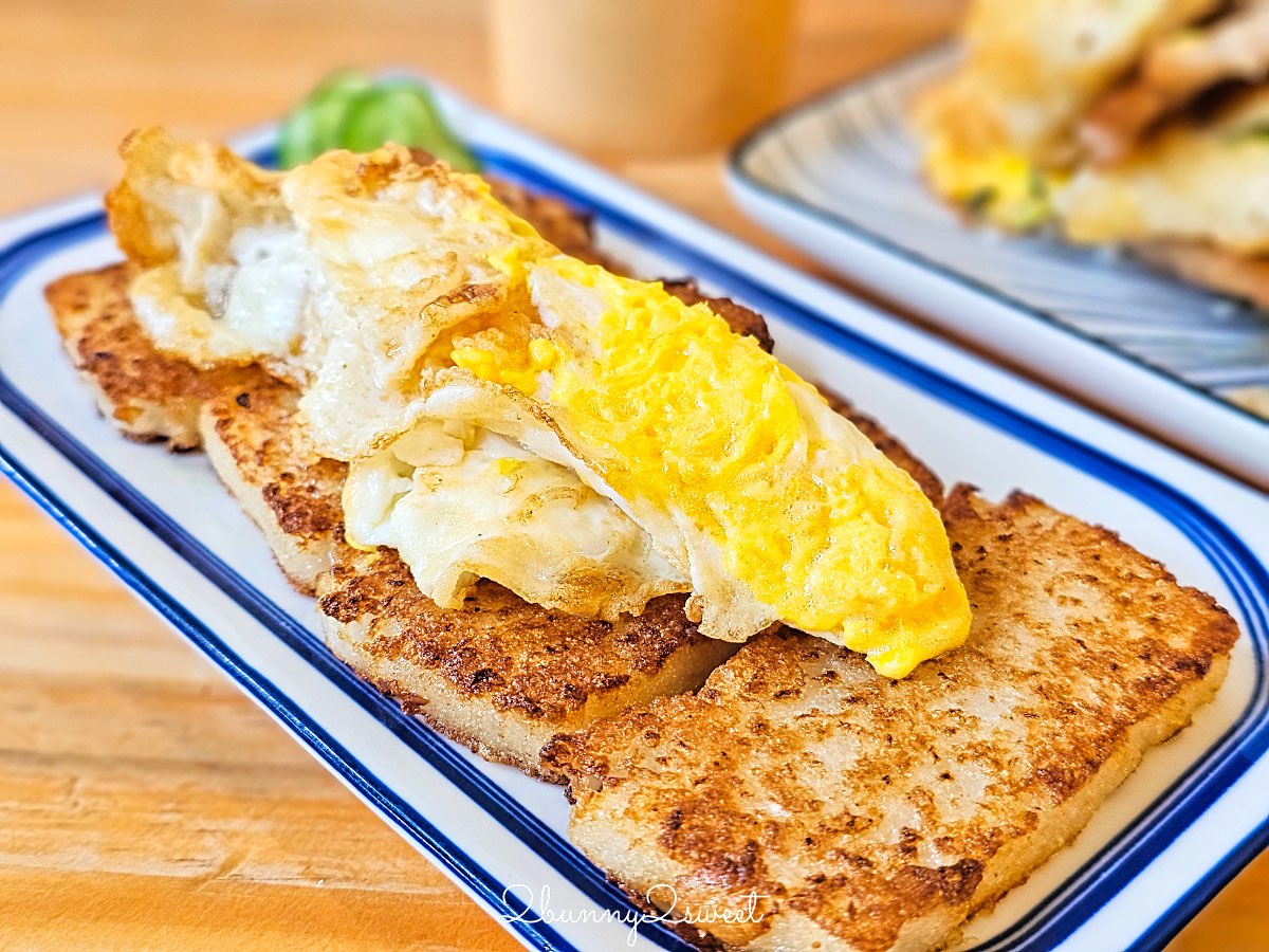 【白雲山鹿】礁溪早餐推薦～粉漿蛋餅、蘿蔔糕、花生湯，礁溪必吃台式早餐 @兔兒毛毛姊妹花