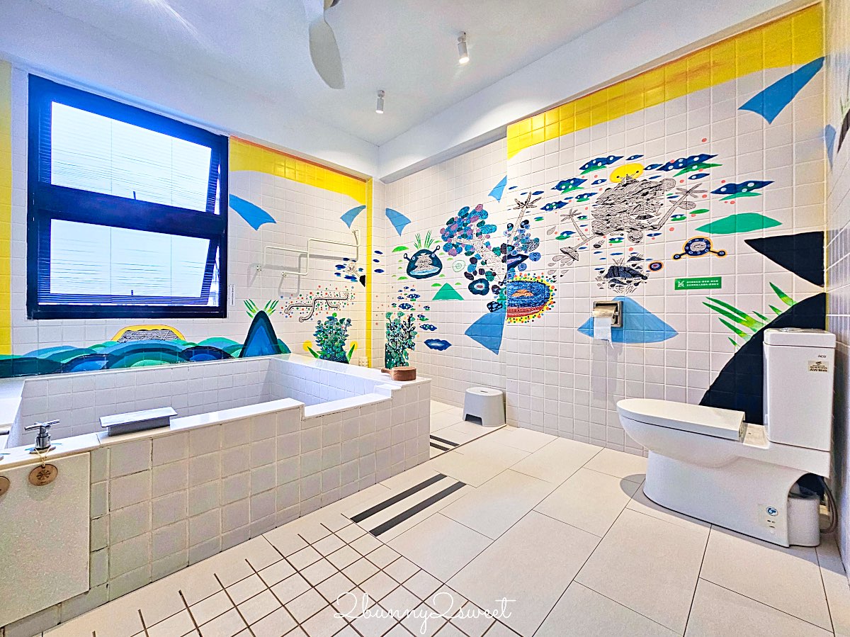 【蔥澡 Hot Spring Onion 溫泉湯屋】礁溪溫泉湯屋推薦：系藝術湯屋開箱，泡湯也能像走進畫廊 @兔兒毛毛姊妹花