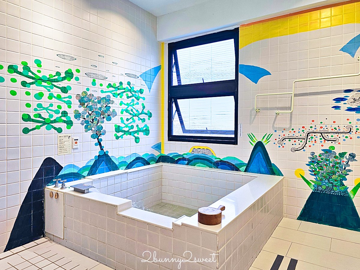 【蔥澡 Hot Spring Onion 溫泉湯屋】礁溪溫泉湯屋推薦：系藝術湯屋開箱，泡湯也能像走進畫廊 @兔兒毛毛姊妹花