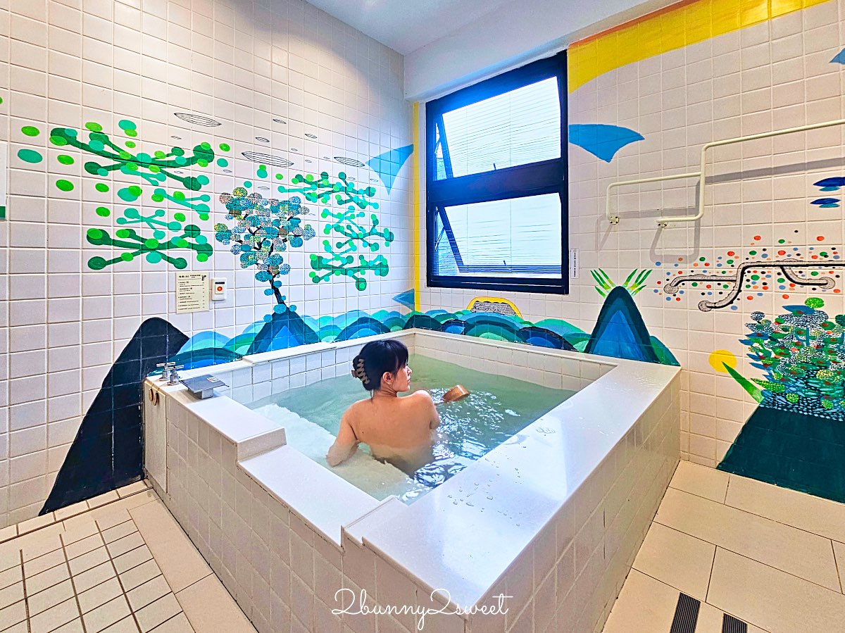 【蔥澡 Hot Spring Onion 溫泉湯屋】礁溪溫泉湯屋推薦：系藝術湯屋開箱，泡湯也能像走進畫廊 @兔兒毛毛姊妹花