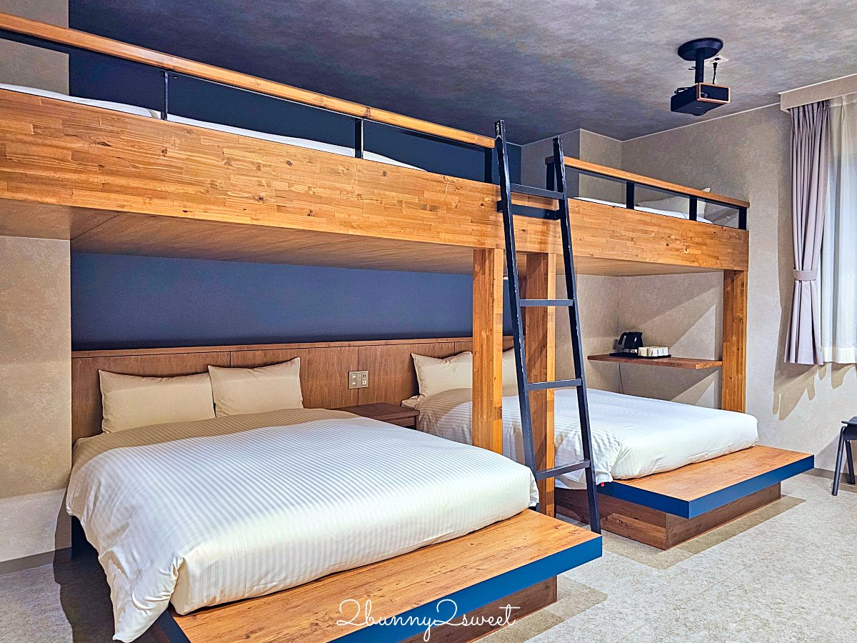 【Lacer沖繩那霸美榮橋】可住6人家庭房實拍開箱｜那霸親子飯店推薦、美榮橋站住宿、無人自助入住完整教學 @兔兒毛毛姊妹花