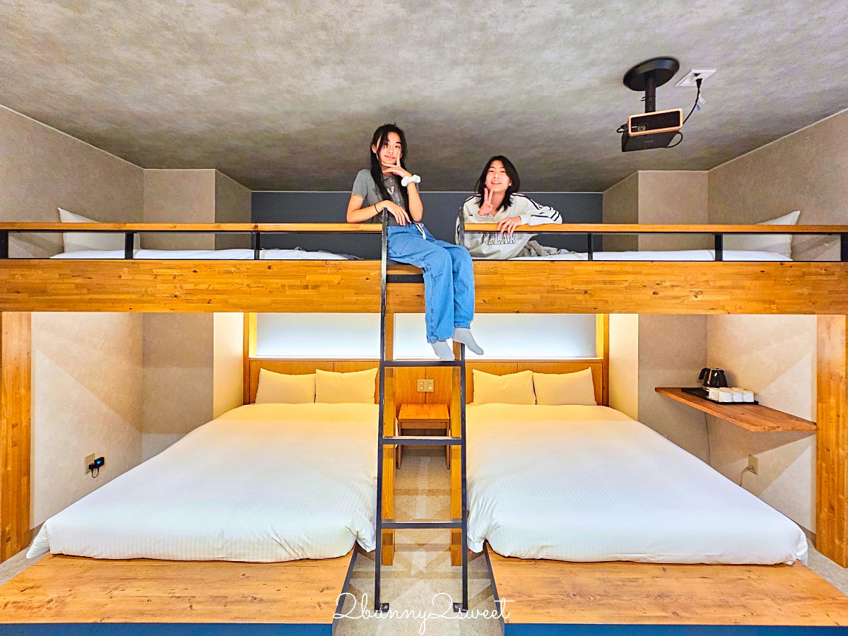 【Lacer沖繩那霸美榮橋】可住6人家庭房實拍開箱｜那霸親子飯店推薦、美榮橋站住宿、無人自助入住完整教學 @兔兒毛毛姊妹花