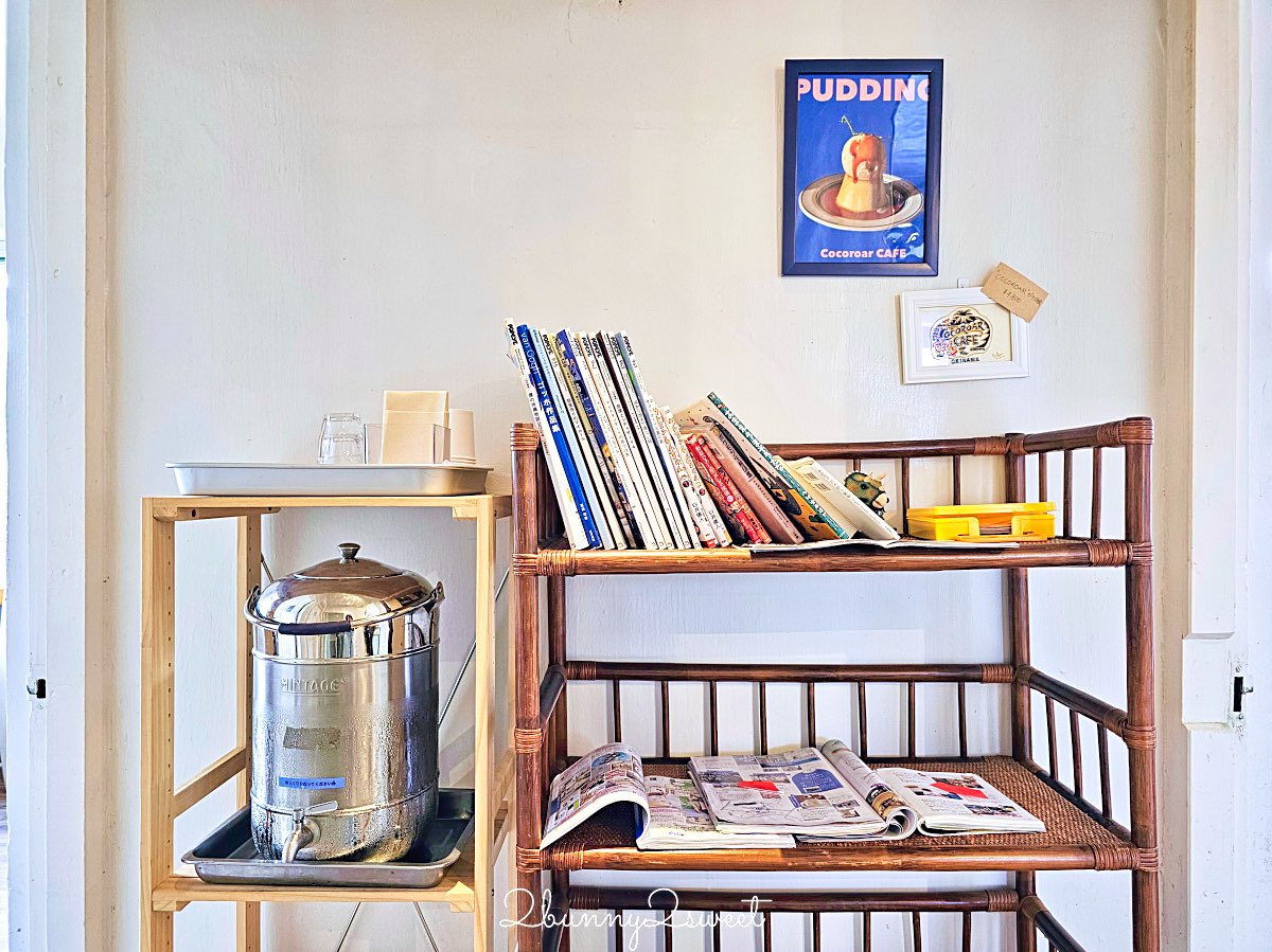 沖繩港川外人住宅 【Cocoroar Cafe】媲美幸福鬆餅的超人氣舒芙蕾名店，一定要預約 @兔兒毛毛姊妹花