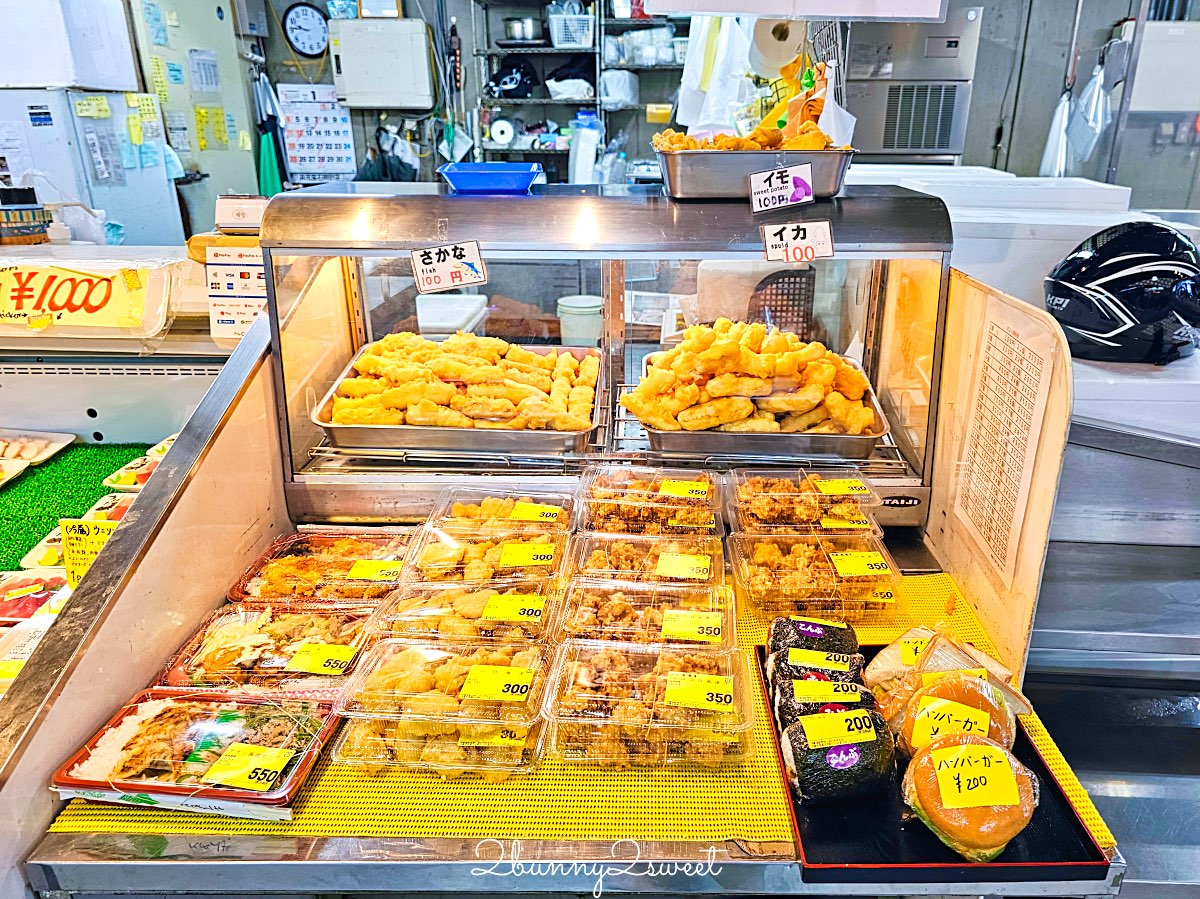 【沖繩那霸泊港漁市場攻略】鮪魚刺身、夜光貝、炭烤虎蝦一次吃！必吃中真水產完整分享 @兔兒毛毛姊妹花