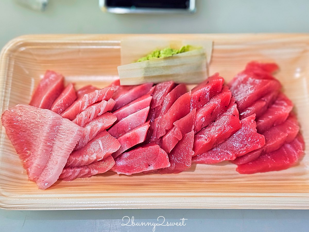 【沖繩那霸泊港漁市場攻略】鮪魚刺身、夜光貝、炭烤虎蝦一次吃！必吃中真水產完整分享 @兔兒毛毛姊妹花