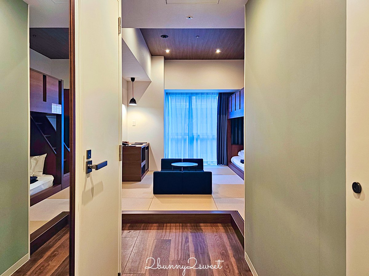 【沖繩那霸柔婕閣酒店 La’gent Hotel Okinawa Naha】沖繩親子住宿推薦：榻榻米家庭房＋雙層床設計 @兔兒毛毛姊妹花