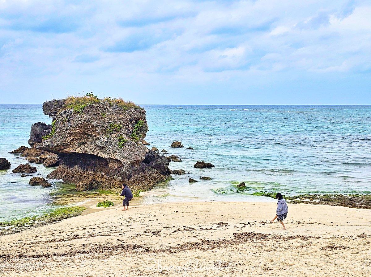 【BANTA CAFE by Hoshino Resorts】沖繩海景咖啡廳推薦｜星野集團岩壁秘境海景露台攻略 @兔兒毛毛姊妹花