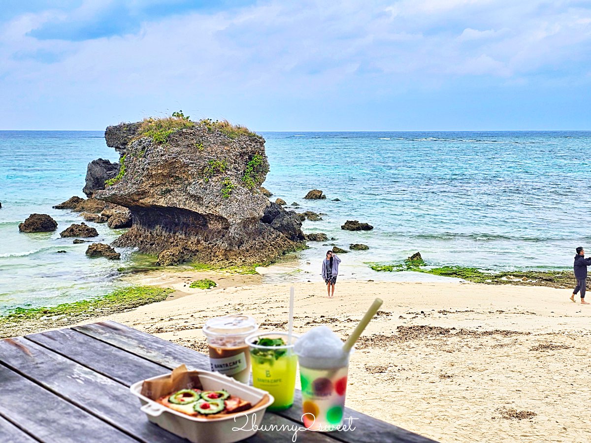 【BANTA CAFE by Hoshino Resorts】沖繩海景咖啡廳推薦｜星野集團岩壁秘境海景露台攻略 @兔兒毛毛姊妹花