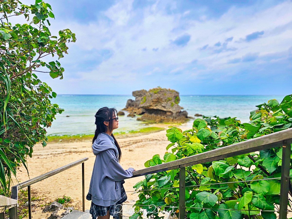【BANTA CAFE by Hoshino Resorts】沖繩海景咖啡廳推薦｜星野集團岩壁秘境海景露台攻略 @兔兒毛毛姊妹花