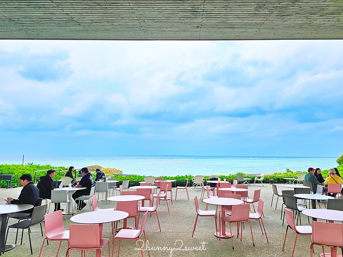 【BANTA CAFE by Hoshino Resorts】沖繩海景咖啡廳推薦｜星野集團岩壁秘境海景露台攻略 @兔兒毛毛姊妹花