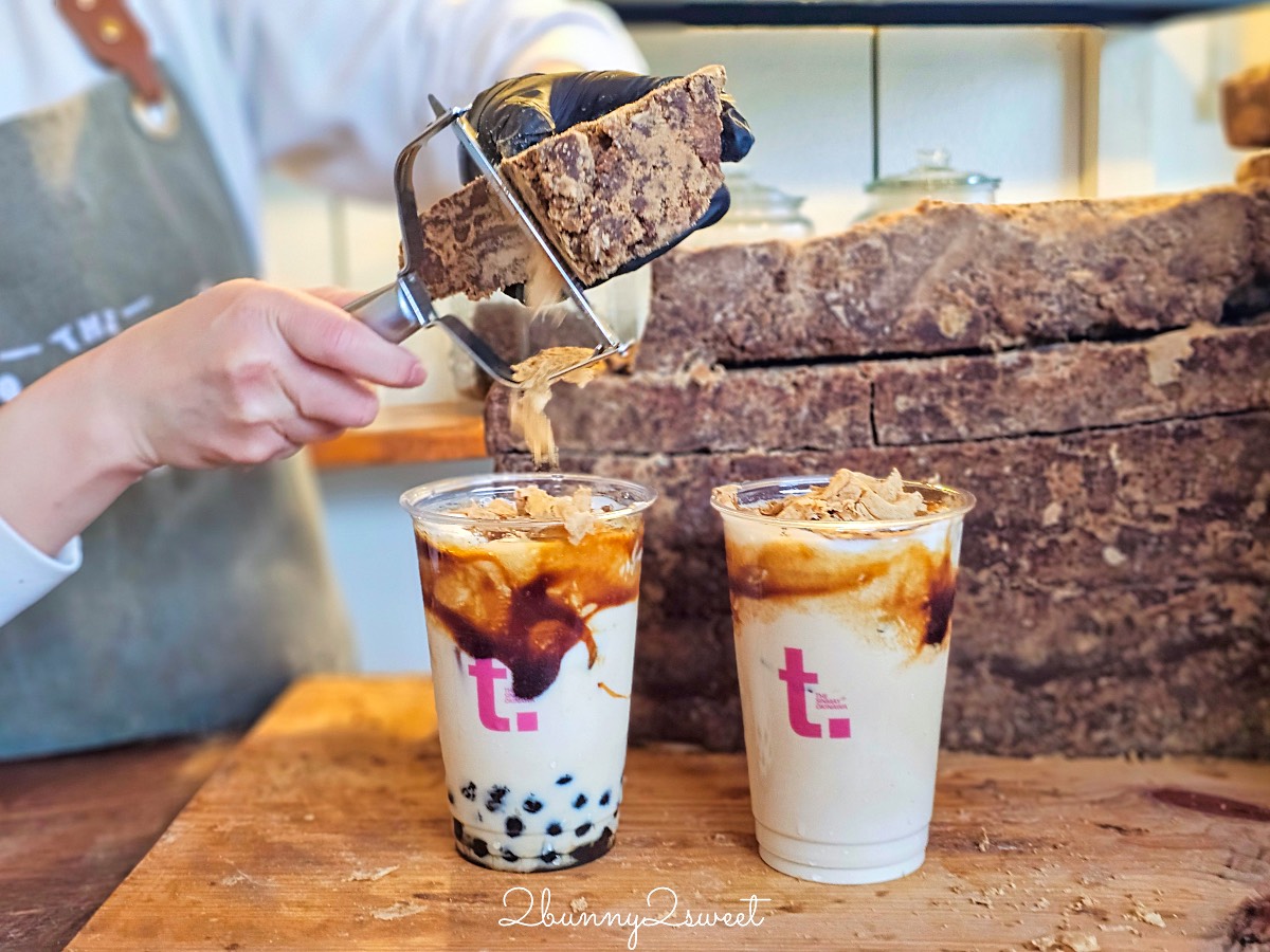 【Shinmei Coffee｜The Sinmay】沖繩北部必喝生黑糖拿鐵，現刨黑糖飲料開箱/菜單 @兔兒毛毛姊妹花