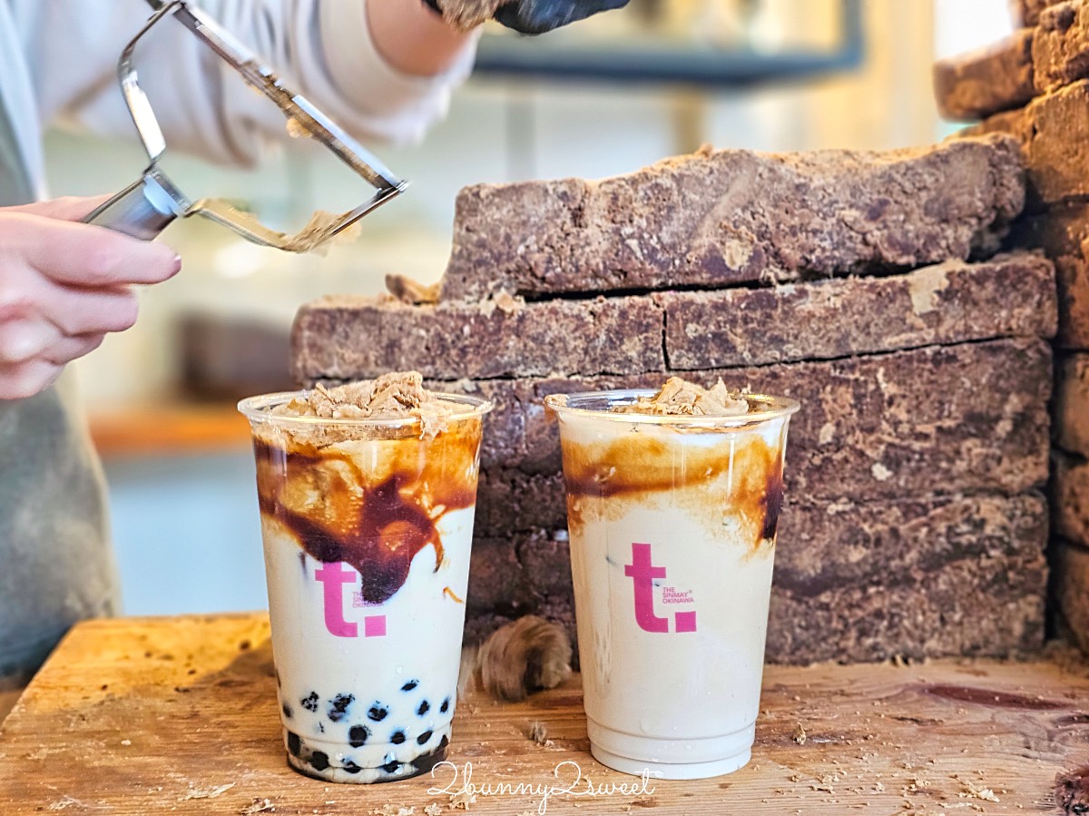 【Shinmei Coffee｜The Sinmay】沖繩北部必喝生黑糖拿鐵，現刨黑糖飲料開箱/菜單 @兔兒毛毛姊妹花