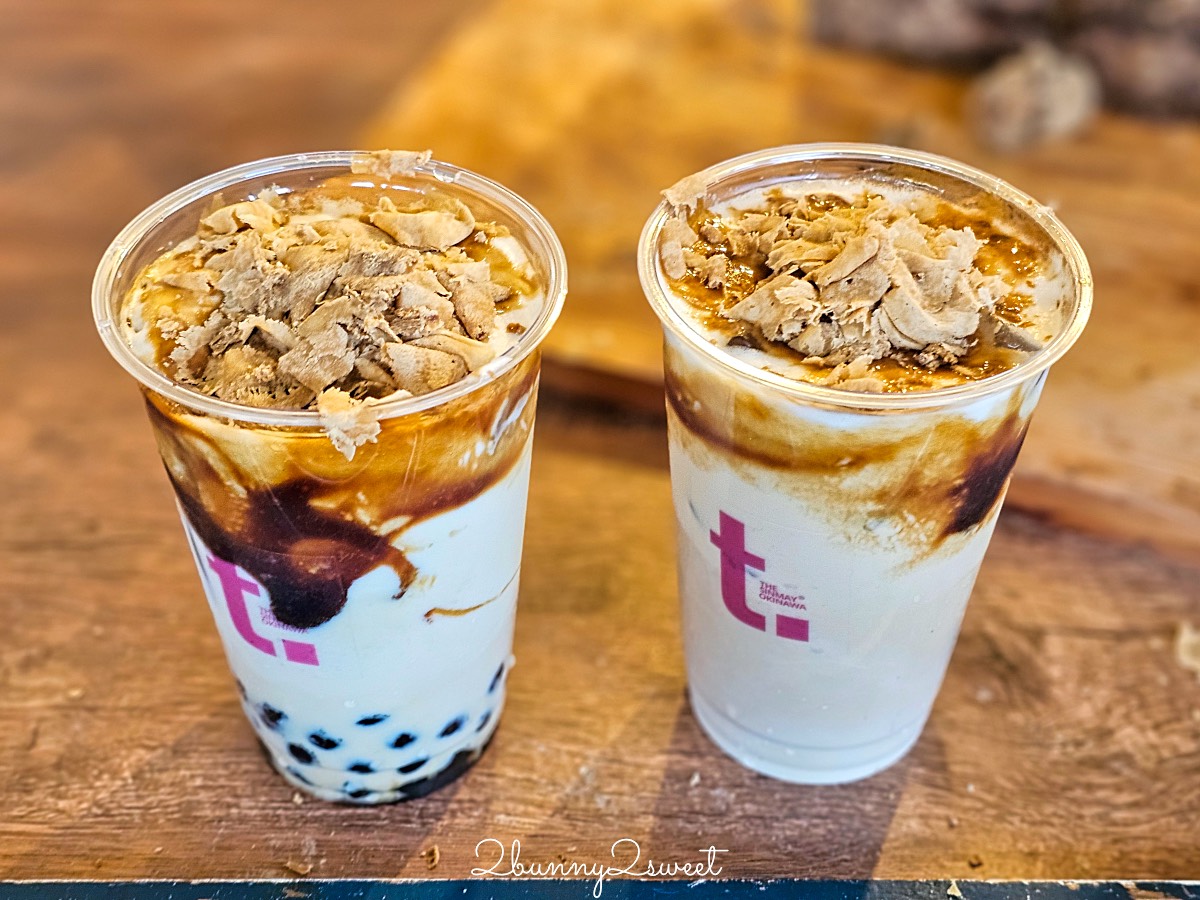 【Shinmei Coffee｜The Sinmay】沖繩北部必喝生黑糖拿鐵，現刨黑糖飲料開箱/菜單 @兔兒毛毛姊妹花