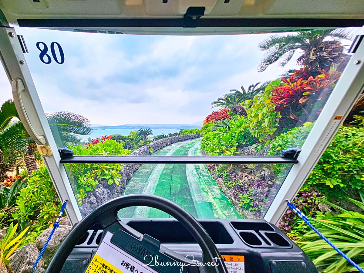 【古宇利海洋塔】室內看海＋戶外展望台一次收錄古宇利大橋全景，親子也適合的北部景點 @兔兒毛毛姊妹花