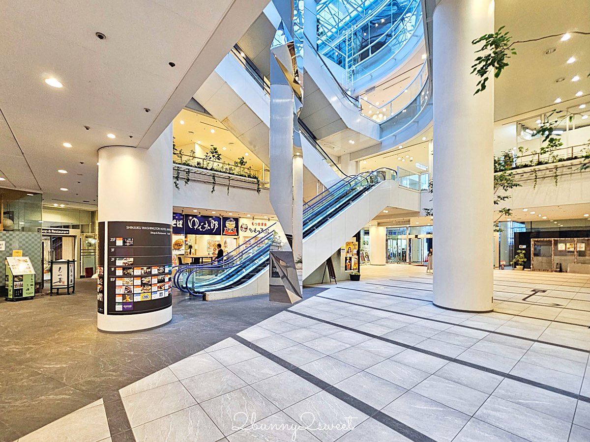 【新宿華盛頓酒店 Shinjuku Washington Hotel】東京住宿推薦：新宿站8分鐘、利木津巴士直達、女性專用客房 @兔兒毛毛姊妹花