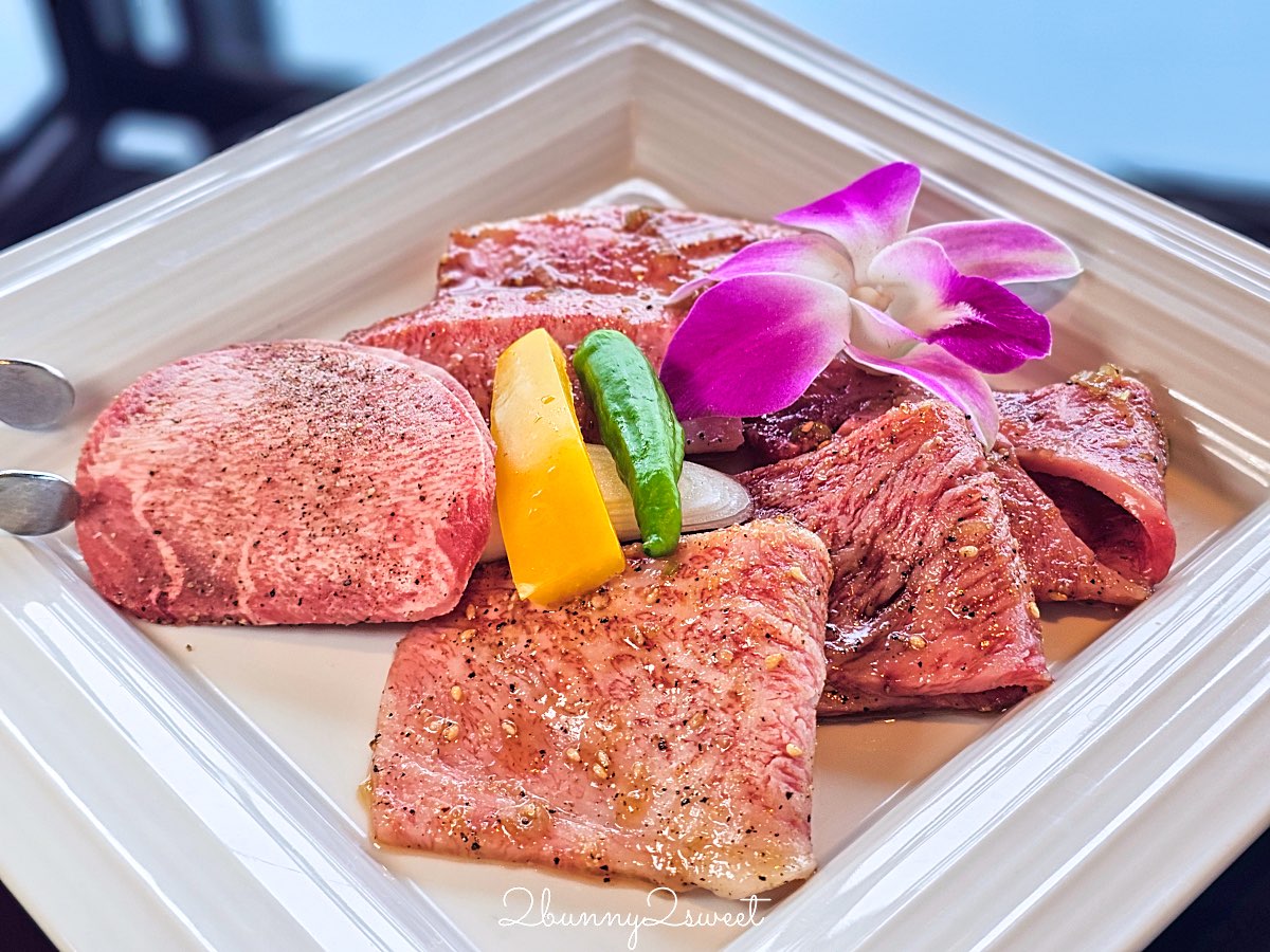 【敘敘苑 東京歌劇城53F店】新宿美食高空景觀燒肉午餐推薦，3,500円起吃到完整套餐 @兔兒毛毛姊妹花