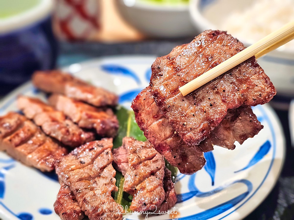 【根岸牛舌 Negishi】超平價東京牛舌推薦：高CP值牛舌定食、麥飯可續，也有豬雞餐點 @兔兒毛毛姊妹花