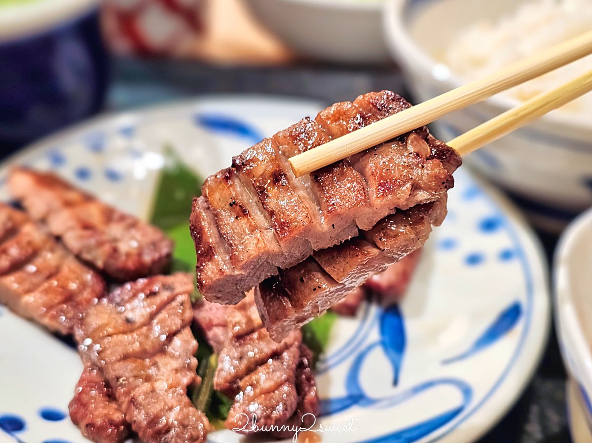 【根岸牛舌 Negishi】超平價東京牛舌推薦：高CP值牛舌定食、麥飯可續，也有豬雞餐點 @兔兒毛毛姊妹花