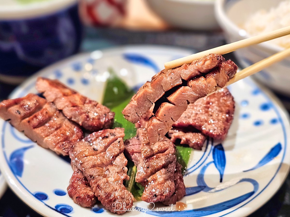 【根岸牛舌 Negishi】超平價東京牛舌推薦：高CP值牛舌定食、麥飯可續，也有豬雞餐點 @兔兒毛毛姊妹花