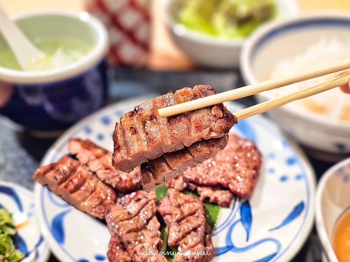 【根岸牛舌 Negishi】超平價東京牛舌推薦：高CP值牛舌定食、麥飯可續，也有豬雞餐點 @兔兒毛毛姊妹花