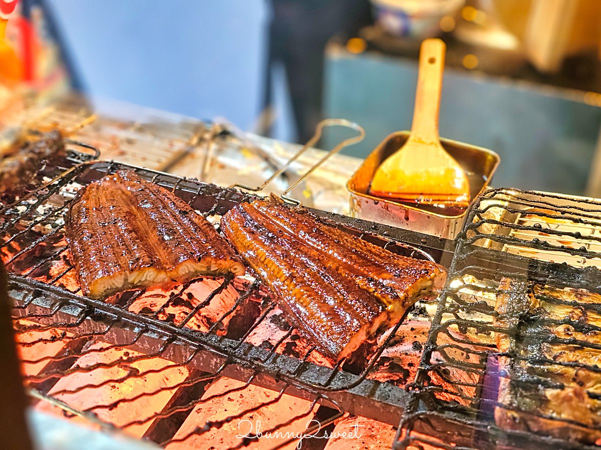 【いづも新宿 Izumo Shinjuku】東京美食推薦：新宿巨無霸鰻魚飯「鰻玉丼」整片鰻魚＋厚玉子燒超浮誇 @兔兒毛毛姊妹花
