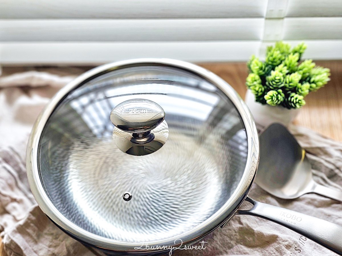 【TiCOOK 鈦鈦鍋】鈦工坊純鈦炒鍋開箱實測：羽翼錘紋物理不沾、IH爐可用、洗碗機清潔～告別塗層耗損的健康鍋具選擇 @兔兒毛毛姊妹花